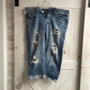 Crop boy fit jeans